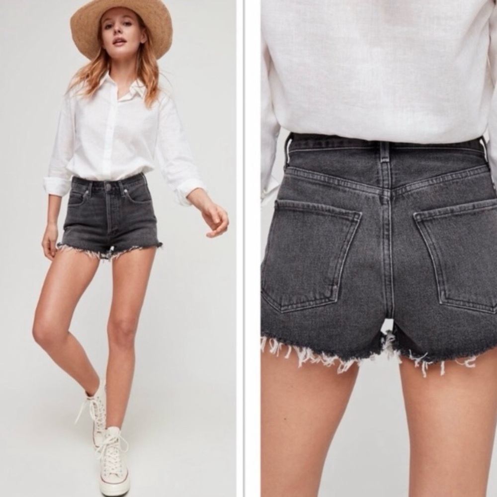 Aritzia AGOLDE Jaden short in Helix 27 28 read